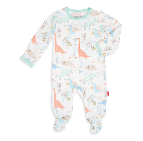 door dash dino modal magnetic footie