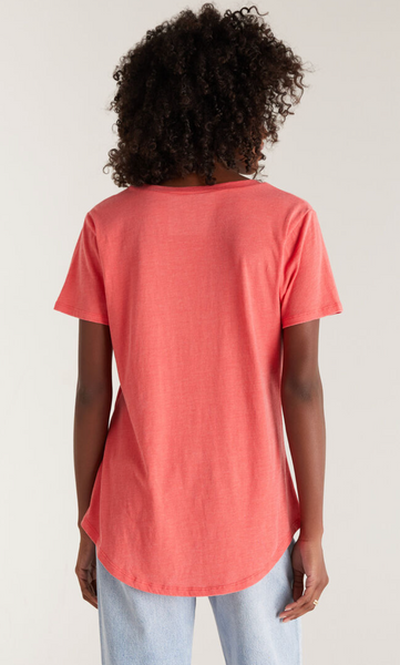 The Pocket Tee - Mineral Red