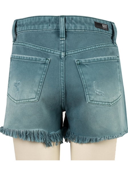 Jane High Rise Short - Turquoise
