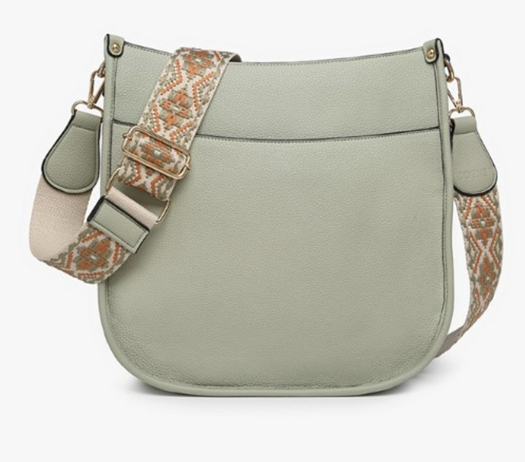 The Chloe Crossbody - Light Sage