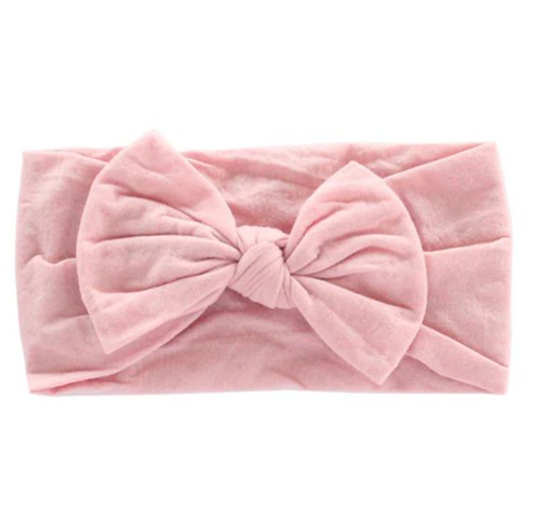 Vintage Pink Nylon Headwrap