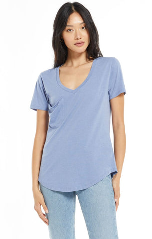 The Pocket Tee - Sky Grey