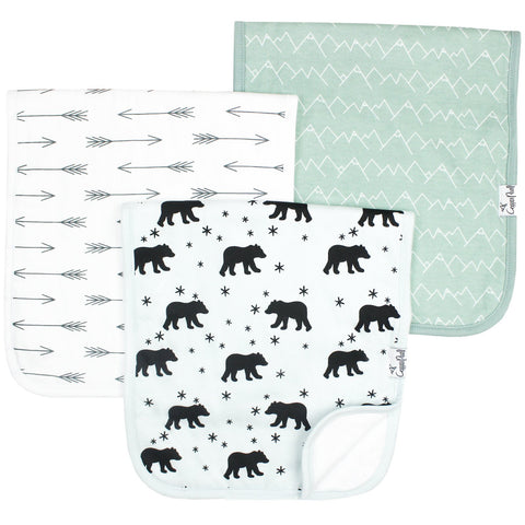 Burp Cloth Set, Archer