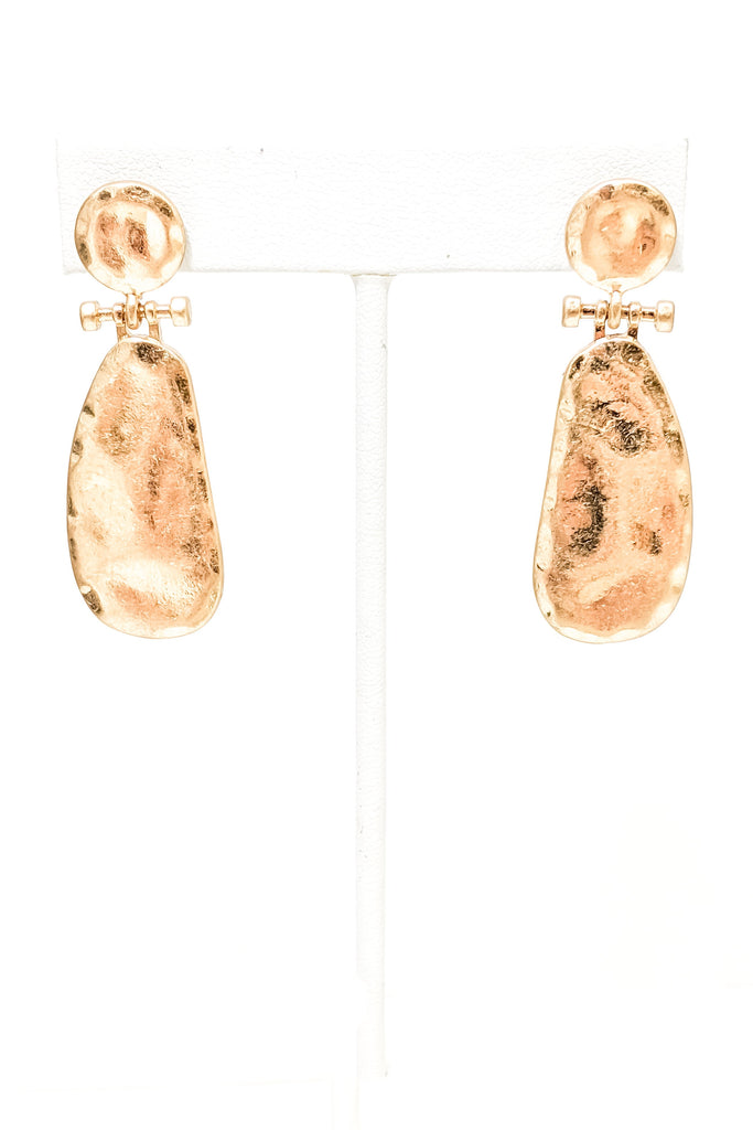 Emory Earrings - Worn Gold