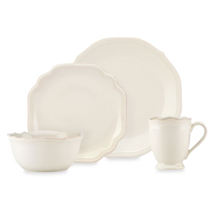 French Perle Bead - White 4PPS B/B