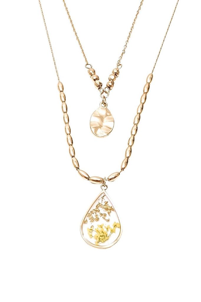 Harmony Necklace - Yellow