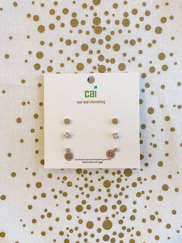 The Sparkle Stud Set
