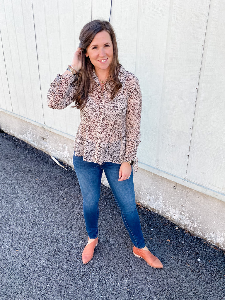 Susie Leo Peplum Top