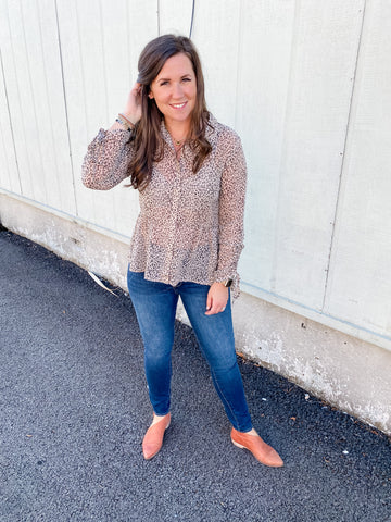 Susie Leo Peplum Top