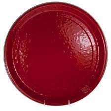 Golden Rabbit Red Medium Tray