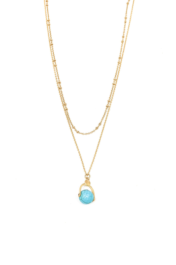 India Necklace - Turquoise