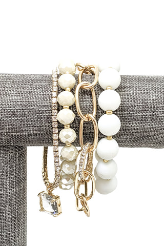 Jady Bracelet - White