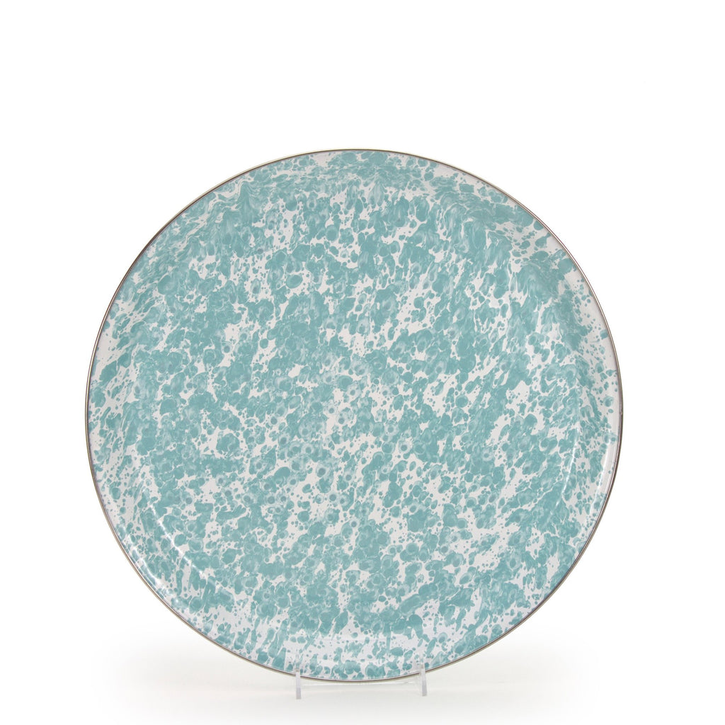 Golden Rabbit Sea Glass Medium Tray